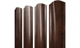 Штакетник Круглый с прямым резом 0,45 Print Premium Cherry Wood