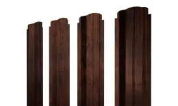 Штакетник П-образный В фигурный 0,45 Print Premium Cherry Wood купить в краснодаре