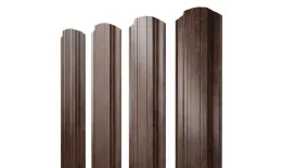 Штакетник Прямоугольный фигурный 0,45 Print-Double Premium Antique Wood купить в краснодаре