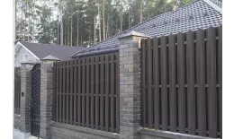 Штакетник металлический МЕТАЛЛ ПРОФИЛЬ ELLIPSE-O 19х126 (ПЭД-01-8017\8017-0.45) купить в краснодаре