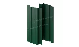 Штакетник металлический МЕТАЛЛ ПРОФИЛЬ TRAPEZE-T 16,5х118 (ПЭД-01-6005\6005-0.45) купить в краснодаре