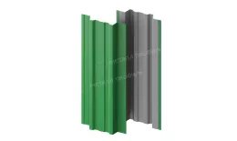 Штакетник металлический МЕТАЛЛ ПРОФИЛЬ TRAPEZE-T 16,5х118 NormanMP (ПЭ-01-6002-0.5) купить в краснодаре