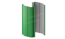 Штакетник металлический МЕТАЛЛ ПРОФИЛЬ ELLIPSE-T 19х126 NormanMP (ПЭ-01-6002-0.5) купить в краснодаре