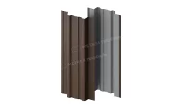 Штакетник металлический МЕТАЛЛ ПРОФИЛЬ TRAPEZE-T 16,5х118 (VALORI-20-OxiBеige-0.5) купить в краснодаре