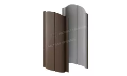 Штакетник металлический МЕТАЛЛ ПРОФИЛЬ ELLIPSE-O 19х126 (VALORI-20-OxiBеige-0.5) купить в краснодаре