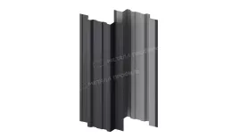 Штакетник металлический МЕТАЛЛ ПРОФИЛЬ TRAPEZE-T 16,5х118 (VikingMP E-20-7024-0.5) купить в краснодаре