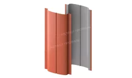 Штакетник металлический МЕТАЛЛ ПРОФИЛЬ ELLIPSE-T 19х126 (PURETAN-20-RR750-0.5) купить в краснодаре