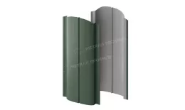 Штакетник металлический МЕТАЛЛ ПРОФИЛЬ ELLIPSE-O 19х126 (PURETAN-20-RR11-0.5) купить в краснодаре