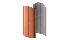 Штакетник металлический МЕТАЛЛ ПРОФИЛЬ ELLIPSE-O 19х126 (VikingMP E-20-8004-0.5) купить в краснодаре