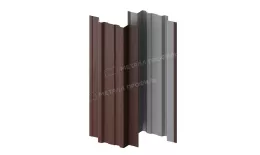 Штакетник металлический МЕТАЛЛ ПРОФИЛЬ TRAPEZE-T 16,5х118 (VikingMP E-20-8017-0.5) купить в краснодаре