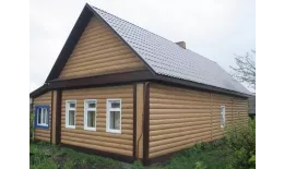 Блок-хаус Новый Grand Line 0,45 Print Elite с пленкой Snow Wood TwinColor купить в краснодаре