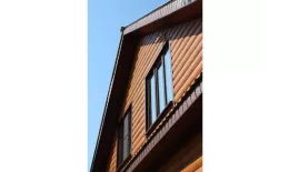 Блок-хаус Новый Grand Line 0,45 Print Elite с пленкой Snow Wood TwinColor купить в краснодаре