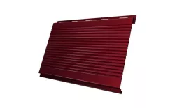 Вертикаль Гофр 0,45 Drap TX с пленкой RAL 3005 красное вино купить в краснодаре