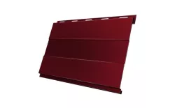 Вертикаль Проф 0,5 Satin Matt с пленкой RAL 3005 красное вино купить в краснодаре