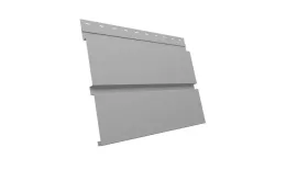 Квадро брус 0,5 Satin с пленкой RAL 9006 бело-алюминиевый купить в краснодаре