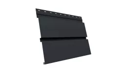 Квадро брус 3D 0,45 Drap TwinColor с пленкой RAL 7024 мокрый асфальт купить в краснодаре