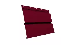 Квадро брус 3D 0,45 PE с пленкой RAL 3003 рубиново-красный купить в краснодаре