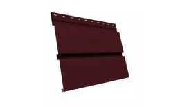 Квадро брус 3D 0,5 Satin Matt TX с пленкой RAL 3005 красное вино купить в краснодаре