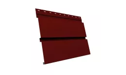 Квадро брус 3D 0,5 Satin с пленкой RAL 3011 коричнево-красный купить в краснодаре