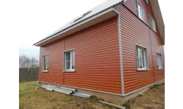 Корабельная доска НН 0,261 0,5 Satin с пленкой RAL 8004 терракота купить в краснодаре