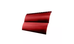 Сайдинг Блок-хаус 0,390 Grand Line 0,45 PE RAL 3003 рубиново-красный купить в краснодаре