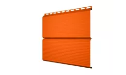 ЭкоБрус Гофр 0,45 PE с пленкой RAL 2004 оранжевый купить в краснодаре