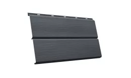 ЭкоБрус 3D 0,345 Grand Line 0,45 Drap TX с пленкой RAL 7024 мокрый асфальт