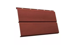 ЭкоБрус 3D 0,345 Grand Line 0,5 Satin с пленкой RAL 3009 оксидно-красный