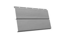 ЭкоБрус 3D 0,345 Grand Line 0,5 Satin с пленкой RAL 9006 бело-алюминиевый