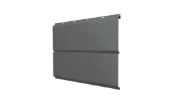 ЭкоБрус новый 0,45 PE с пленкой RAL 7005 мышино-серый купить в краснодаре