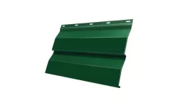 Металлический сайдинг RAL 6005 зеленый мох 