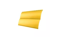 Сайдинг Блок-хаус 0,390 Grand Line 0,45 PE RAL 1018 цинково-желтый купить в краснодаре