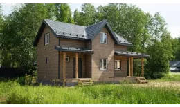 ЭкоБрус 0,345 Grand Line 0,45 Print Elite с пленкой Nordic Wood TwinColor купить в краснодаре