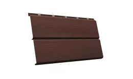 ЭкоБрус 3D 0,345 Grand Line 0,45 Drap ST с пленкой RAL 8017 шоколад купить в краснодаре