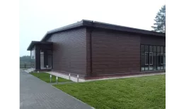 ЭкоБрус Гофр Grand Line 0,5 GreenCoat Pural BT, matt RR 23 темно-серый (RAL 7024 мокрый асфальт) купить в краснодаре