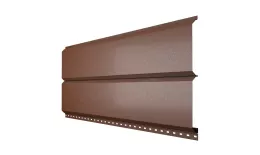 Сайдинг МЕТАЛЛ ПРОФИЛЬ Lбрус-15х240 (VALORI-20-Brown-0.5) купить в краснодаре