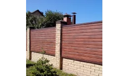 Сайдинг МЕТАЛЛ ПРОФИЛЬ Lбрус-15х240 (ECOSTEEL_MA-01-МореныйДуб-0.5) купить в краснодаре