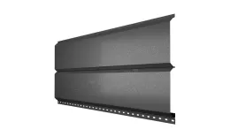 Сайдинг МЕТАЛЛ ПРОФИЛЬ Lбрус-15х240 (VALORI-20-DarkGrey-0.5) купить в краснодаре