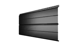 Сайдинг МЕТАЛЛ ПРОФИЛЬ Lбрус-XL-Н-14х335 (PURMAN-20-9005-0.5) купить в краснодаре