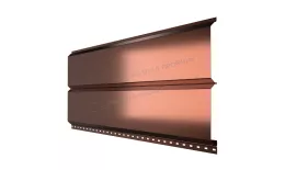 Сайдинг МЕТАЛЛ ПРОФИЛЬ Lбрус-XL-Н-14х335 (PURMAN-20-Argillite-0.5) купить в краснодаре