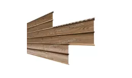 Сайдинг МЕТАЛЛ ПРОФИЛЬ Lбрус-XL-14х335 (ECOSTEEL_T-01-Кедр-0.5) купить в краснодаре