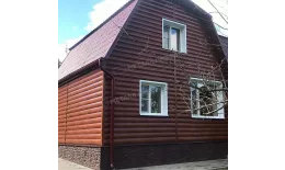 Сайдинг МЕТАЛЛ ПРОФИЛЬ Woodstock-Т-28х330 (ECOSTEEL-01-МореныйДуб-0.5) купить в краснодаре