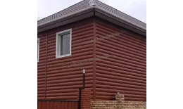 Сайдинг МЕТАЛЛ ПРОФИЛЬ Woodstock-Т-28х330 (ECOSTEEL-01-МореныйДуб-0.5) купить в краснодаре