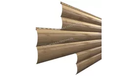 Сайдинг МЕТАЛЛ ПРОФИЛЬ Woodstock-Т-28х330 (ECOSTEEL-01-Сосна-0.5) купить в краснодаре