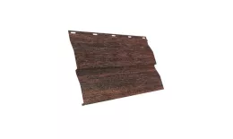 Сайдинг МЕТАЛЛ ПРОФИЛЬ Woodstock-28х330 (ECOSTEEL_MA-01-Бразил. Вишня