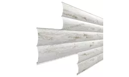 Сайдинг МЕТАЛЛ ПРОФИЛЬ Woodstock-Т-28х330 (ECOSTEEL_MA-01-Беленый Дуб-0.5) купить в краснодаре