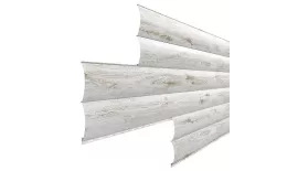 Сайдинг МЕТАЛЛ ПРОФИЛЬ Woodstock-28х330 (ECOSTEEL_MA-01-Беленый Дуб-0.5) купить в краснодаре