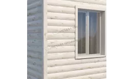 Сайдинг МЕТАЛЛ ПРОФИЛЬ Woodstock-28х330 (ECOSTEEL_MA-01-Беленый Дуб-0.5) купить в краснодаре