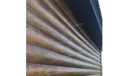 Сайдинг МЕТАЛЛ ПРОФИЛЬ Woodstock-Н-28х330 (ECOSTEEL_T-01-ЗолотойДуб-0.5) купить в краснодаре