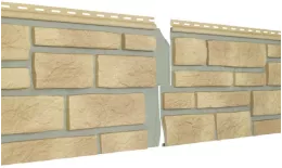 Фасадные панели Ю-Пласт Стоун Хаус S-Lock Таганай Речной